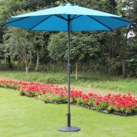 Toucan Outdoor® 9-foot Market Umbrella with Polyester Cover-blue,8 Ribs