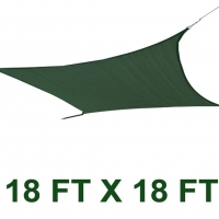 Toucan Outdoor®square 18*18ft Sun Sail Shade Cover Green