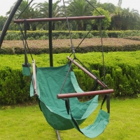 Toucan Outdoor® Hanging Chair Deluxe Outdoor Swing Hammock- Forest Green