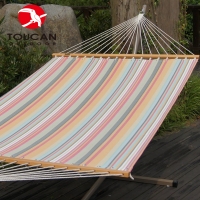 Toucan Outdoor 13 FT Poolside Textilene Hammock,Waterproof and UV Resistance,450 lbs,including a Chain Hanging Kit,Iridescence