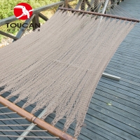 Toucan Outdoor Two Point Tight Weave Caribbean Hammock-Mocha